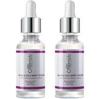 skinChemists professional Women's Acai & Goji Berry Serum 30ml x 2 Duo Set in White
