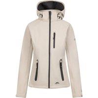 Trespass Women's Bela II Waterproof Soft Shell Jacket in Light Stone | Size: XS