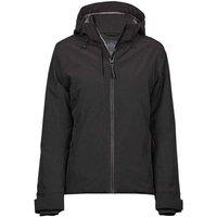 TEE JAYS Women's Waterproof Jacket in Black | Size: 3XL