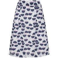 Lazy Jacks Women's Stem Cotton Skirt in White | Size: 14