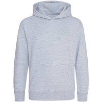 AWDis Plain Hoodie in Grey | Size: 7-8 Years