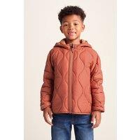 TOG24 " Arbor' Kids Shower Resistant Padded Jacket in Orange | Size: 12-13 Years
