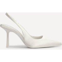 Linzi Women's Matched Bridal Ivory Satin Court Heels in White | Size: 6-Standard Fit