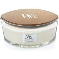 Woodwick Women's White Tea & Jasmine Ellipse Candle
