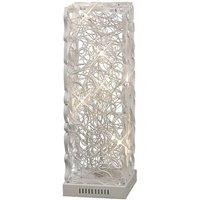 Netlighting (DH) Essen Table Lamp 6 Light G4 WhiteSilver NOT LEDCFL Compatible in White