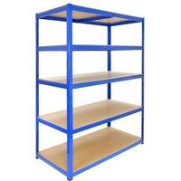 Monstershop Monster Racking T-Rax Strong Storage Shelves, Blue, 120cm W, 60cm D in Blue