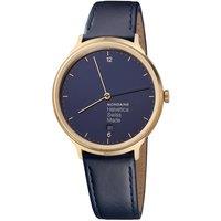 Mondaine MH1-L2241-LD Helvetica 38mm Quartz Watch in Blue