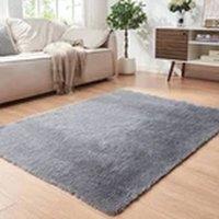 EONLION New Living Room Bedroom Large Soft Rugs 120x160cm, Non slip in Grey | Size: 120 cm x 160 cm