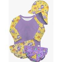 Bambino Mio Reusable Swim Complete 4 Piece Set in Purple | Size: 12-24 m