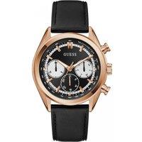 Guess Men's GW0972G4 Dress 44mm Quartz Watch in Black