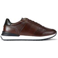KG Kurt Geiger Men's 'Grenade' Leather Trainers in Brown | Size: 7