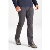 Craghoppers Men's Stretch 'Kiwi Pro II' Hiking Trousers in Dark Grey | Size: 44R