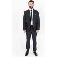 V2 Classic Men's Ralph Three Piece Grey Suit | Size: 52R