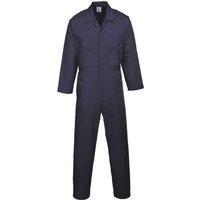 Portwest Men's Liverpool-zip Workwear Coverall Pack of 2 in Navy | Size: 5XL