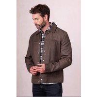 Lakeland Leather Men's 'Endmoor' Leather Jacket in Brown | Size: 40