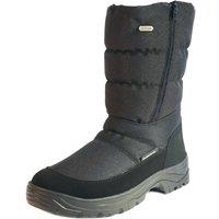 Mammal 'Fango3' Men's Winter Boots with Ice Grips in Black | Size: 7