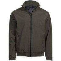 TEE JAYS Men's Club Jacket in Green | Size: Small