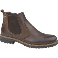 IMAC Men's Leather Chelsea Boots in Brown | Size: 8