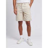 U.S. POLO ASSN. Men's Linen Blend Chino Shorts in Natural | Size: 30