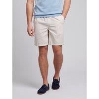 U.S. POLO ASSN. Men's Linen Blend Drawstring Short in Fawn | Size: XL