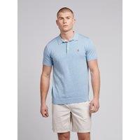 U.S. POLO ASSN. Men's Combed Cotton Polo Shirt in Pale Blue | Size: Small