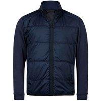 TEE JAYS Men's Stretch Hybrid Jacket in Navy | Size: Small