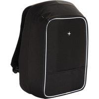 Swiss Peak Men's Aware RPET Anti-Theft 10L Laptop Backpack in Black