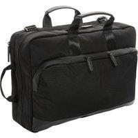 Swiss Peak Men's Executive 2 in 1 Aware Laptop Backpack in Black