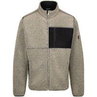 Trespass Men's Maclarenton AT400 Full Zip Fleece Jacket in Beige | Size: 2XL