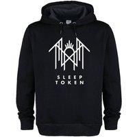 Amplified Men's Crystalina Sleep Token Logo Hoodie in Black | Size: XS