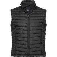 TEE JAYS Men's Zepelin Body Warmer in Black | Size: 2XL