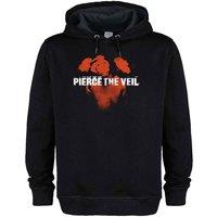 Amplified Men's Red In The Face Pierce The Veil Hoodie in Black | Size: XL
