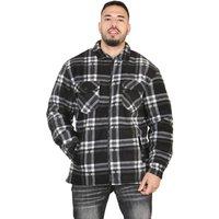 MyShoeStore Men's Padded Collared Shirt in Black | Size: Medium
