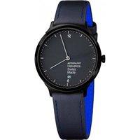 Mondaine Men's MH1-L2222-LB Helvetica 38mm Quartz Watch in Black