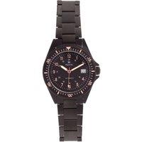 Heritor Automatic Men's Calder Bracelet Watch in Black
