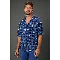 Hugo Men's Abas Swim Logo Swimshort Grey | Size: Large