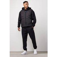 GYM KING Men's Endurance Puffer Gilet Black | Size: Medium