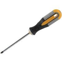 Roughneck Screwdriver Pozidriv Tip Pz2 X 125Mm in Black