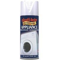 Plastikote Twist & Spray Appliance Enamel Gloss White 400Ml
