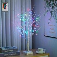 Smartbies 72 Pre Lit Christmas Birch Twig Tree Lamp With Remote Control | Size: 11 Pack