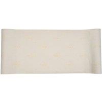 Living and Home Non-Pasted Non-Woven 3D Embossed Floral Wallpaper Roll in Beige