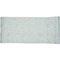 Living and Home Classic Cottage Floral Wallpaper with Elegant Vine Diamond Pattern in Mint