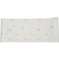 Living and Home Country Cottage Floral Wallpaper with Delicate Small Bloom & Foliage in Beige
