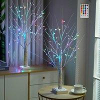 Smartbies 2 Pieces Pre Lit Christmas Tree Lamp With Remote Control | Size: 1 Pack