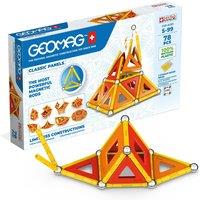 Geomag Magnetic Panels - 78 Pieces | Size: 1 Pack