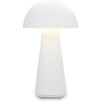 BRILONER White 2.6W Rechargeable LED Table Lamp