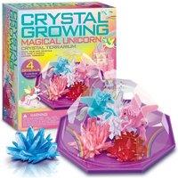 4M Crystal Growing Unicorn Land Terrarium