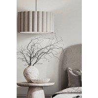 Boutique Entwine Pearl Wallpaper in White | Size: 10000mm x 520mm