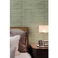 Boutique Lamont Weave Laurel Wallpaper in Green | Size: 10000mm x 520mm