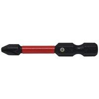 Forgefix ForgeFast Pozidriv Compatible Impact Bit PZ3 x 50mm (Card 2) in Black